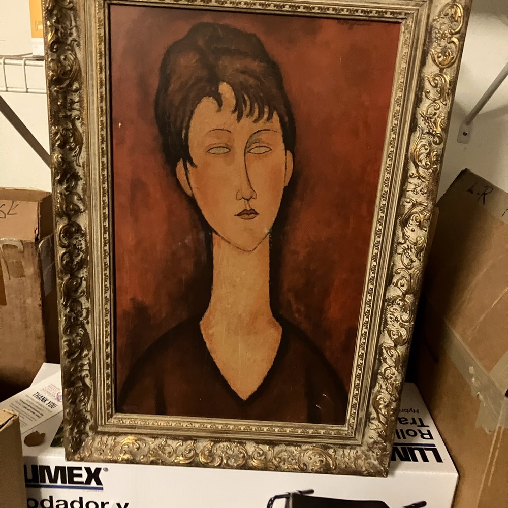 Modigliani framed